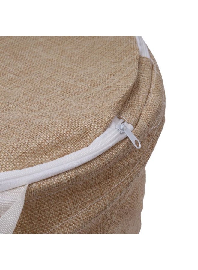 Laundry Basket/Hamper, Foldable Waterproof Storage Basket with Thick Cotton Handles, Easy to Carry, Ideal for Clothes, Toys, Space Organization (Assorted Color &Design) - Image 5