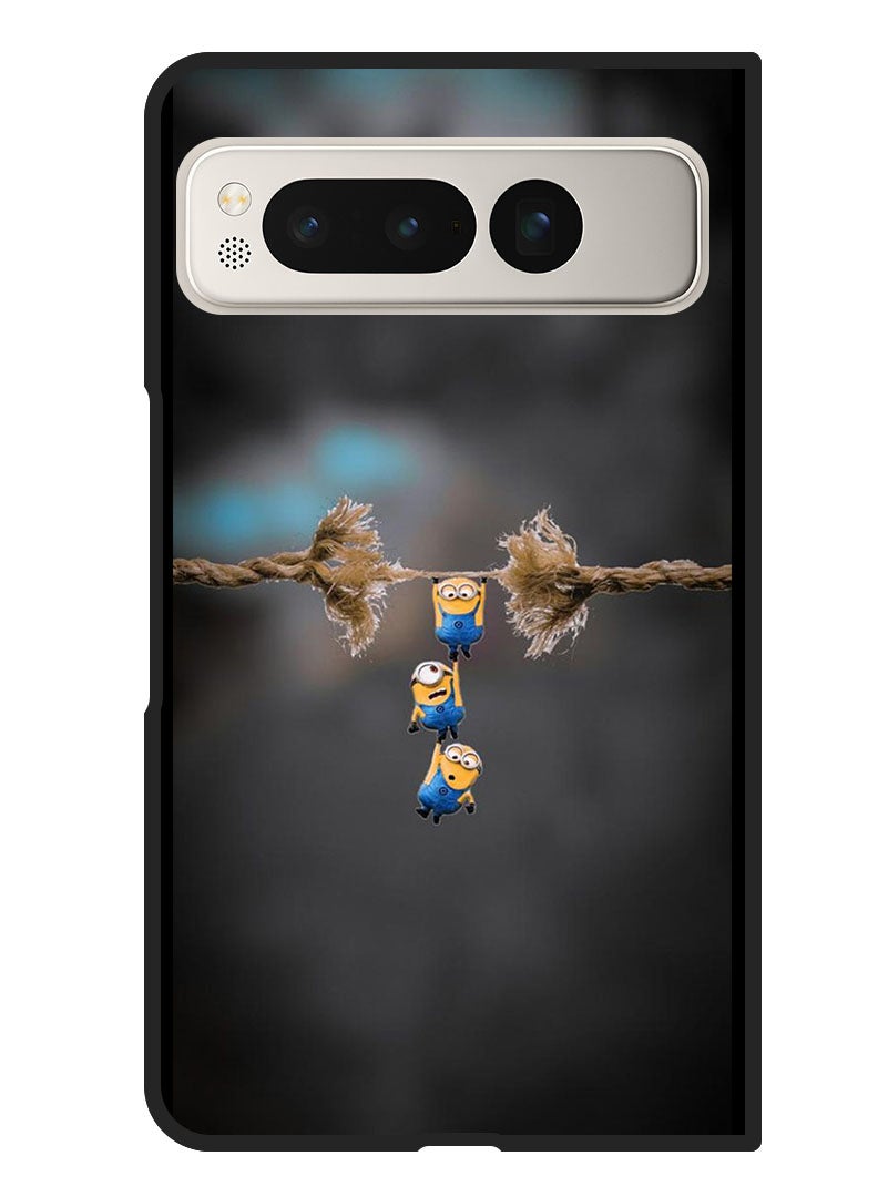 Theodor Protective Case Anti Scratch Shock Proof Bumper Cover for Google Pixel Fold Mini Hanging - Image 1