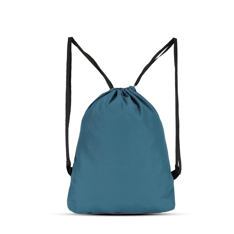 DIVULGE Ninja 18 liters Polyester Drawstring bag, daypack, Gym bag, sports bag, yoga Rucksack Backpack With Zip Pocket - Image 5