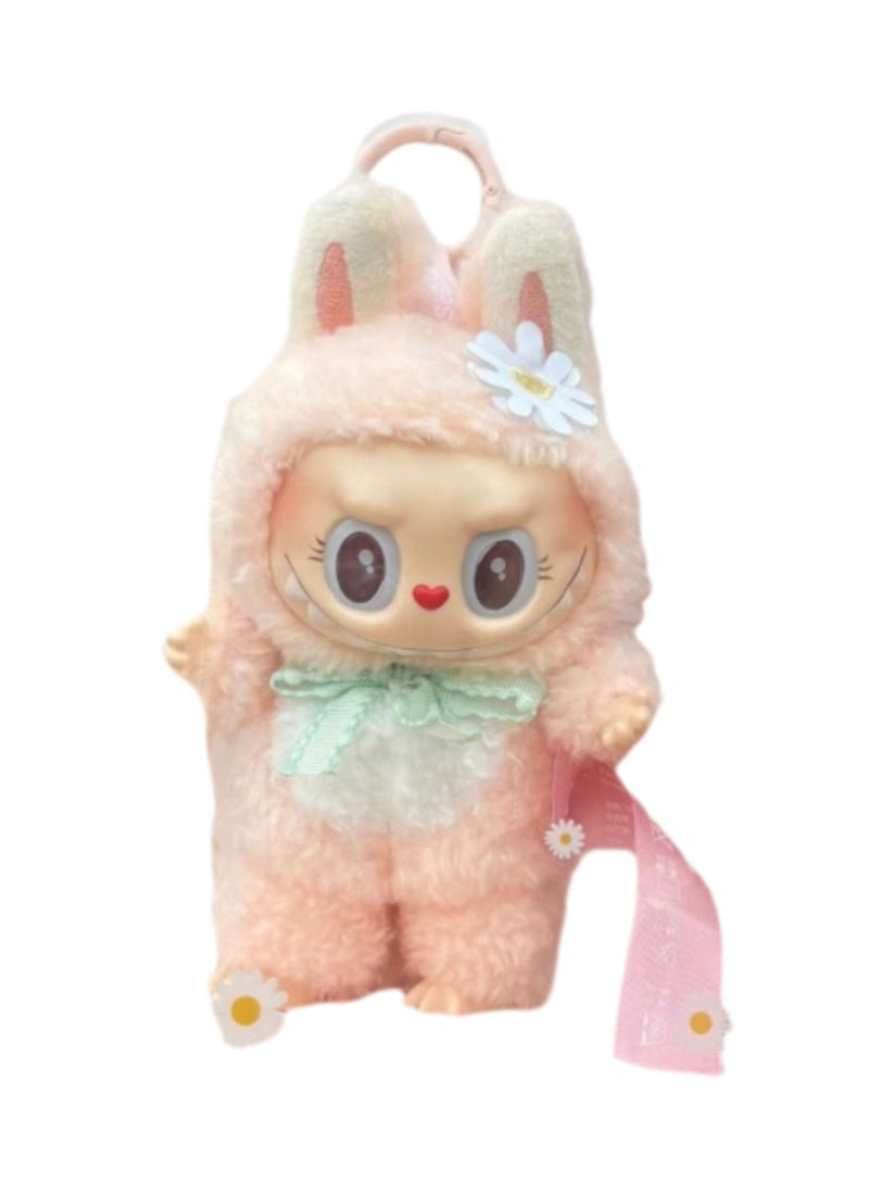 Pink Plush Doll, Labubu, Gift  - Image 1