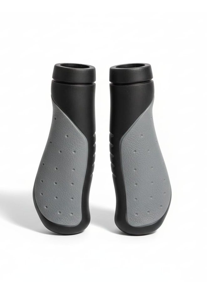 مقابض يد للدراجات الهوائية بتصميم مريح ومانع للانزلاق - مثالية للقيادة الطويلة وتحكم - Image 1