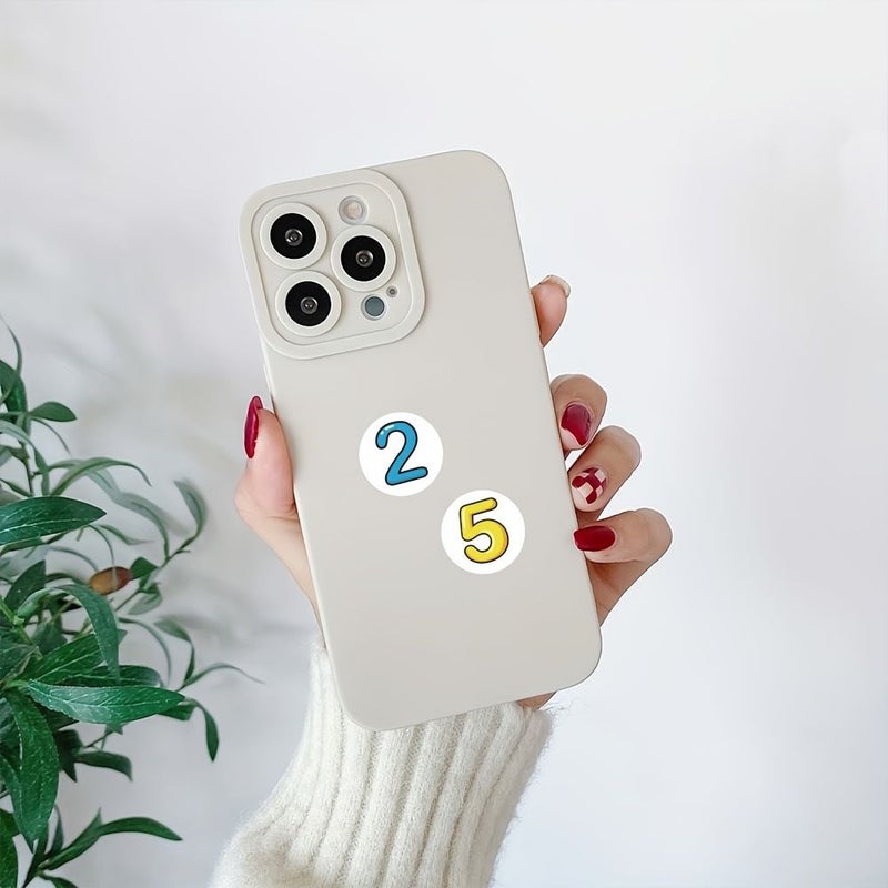 90pcs Self Adhesive Number Stickers 0 9 for Teaching Phone Case Classroom Decoration - Image 4