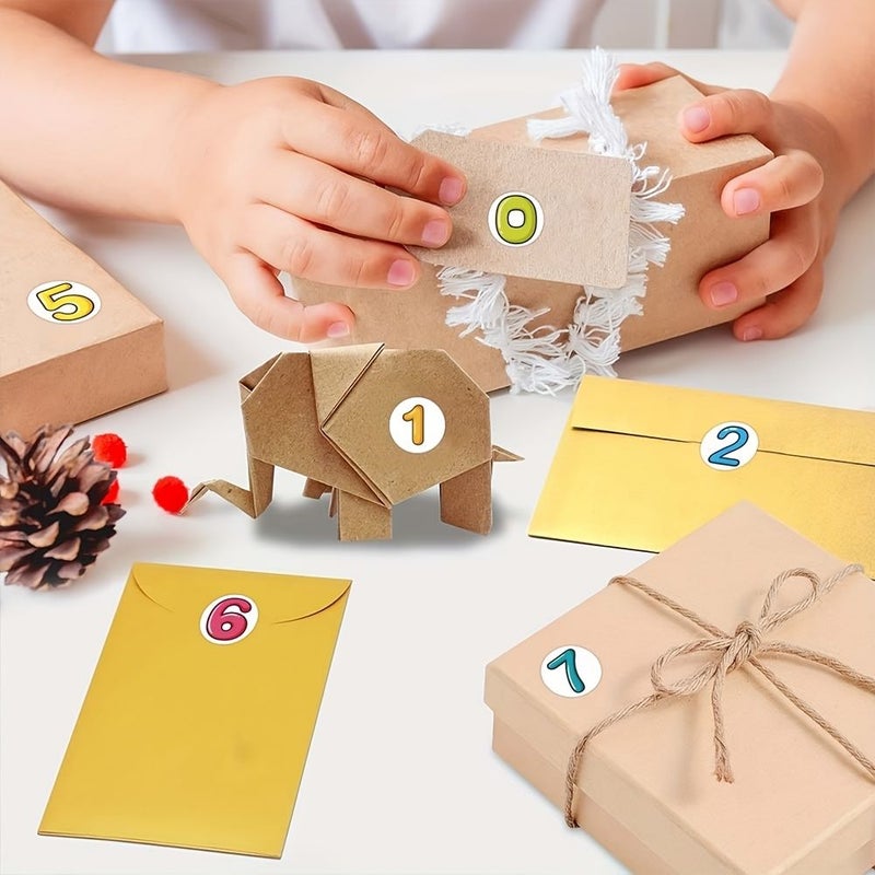 90pcs Self Adhesive Number Stickers 0 9 for Teaching Phone Case Classroom Decoration - Image 5