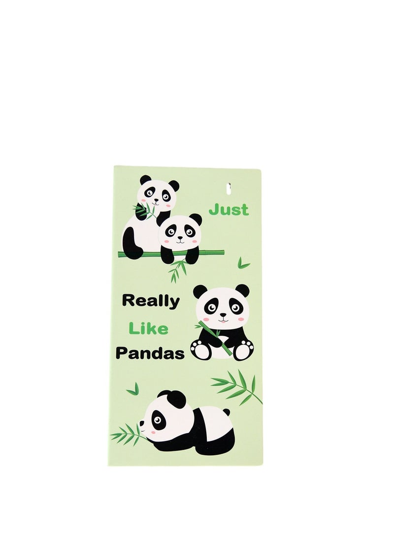 Cute Cartoon Panda Sticky Notes Set - 550 Sheets Self-Stick Memo Pads, Animal Divider Tabs Bundle, Fun Page Markers for School and Office Supplies, Perfect Small Gift! - Image 5