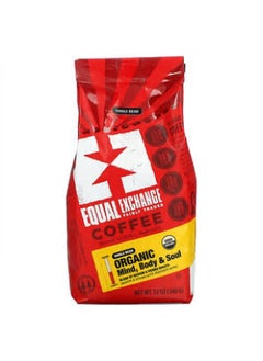 Equal Exchange Equal Exchange, Organic Coffee, Mind Body & Soul, Whole Bean, Medium Roast, 12 oz (340 g)  - Image 2