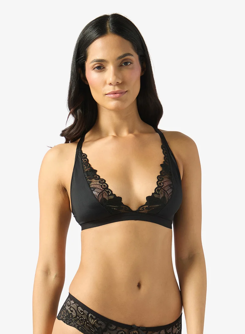 Ella Lace Plunge Bra
