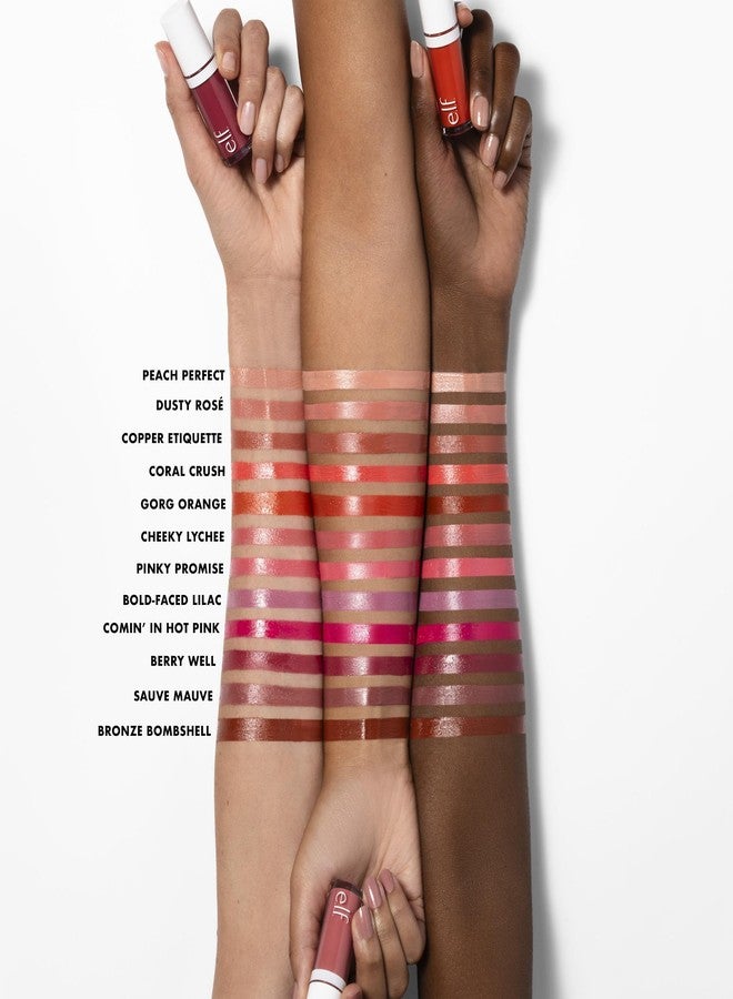 elf e.l.f. Camo Liquid Blush, Long-lasting Liquid Blush For High-pigment Color, Creates A Soft, Dewy Finish, Vegan & Cruelty-free, Cheeky Lychee - Image 3
