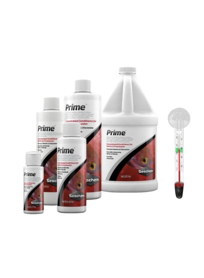 سي تشيم بلسم سيشيم برايم المنعش والمالح - مزيل للمواد الكيميائية ومزيل للسموم 100 مل / 250 مل / 325 مل / 500 مل + مقياس حرارة زجاجي قصير مجانًا - Image 1