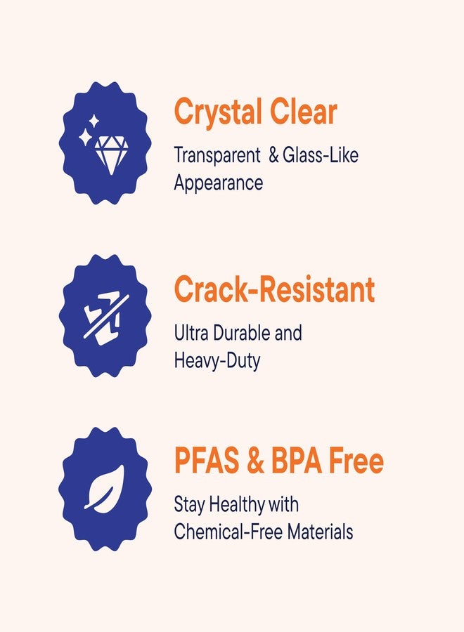 ستاك مان أكواب بلاستيكية شفافة للاستخدام مرة واحدة من مادة PET [عبوة من 100 كوب - 16 أونصة] - Image 2