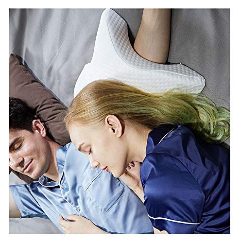 GNOLY Cervical Pillow for Neck Pain Orthopedic Contour Pillow Back Support Memory Foam Pillow Pressure Free Pillow for Neck, Shoulder, Head, Arm - Pain Relief Arms Protector Pillow (1Pcs) - Image 4