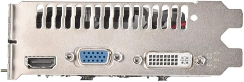 بطاقة رسومات سطح المكتب GT730 4GB GDDR5 مع تبريد مروحة للألعاب والمكتب المنزلي وعرض عالي الدقة - Image 2