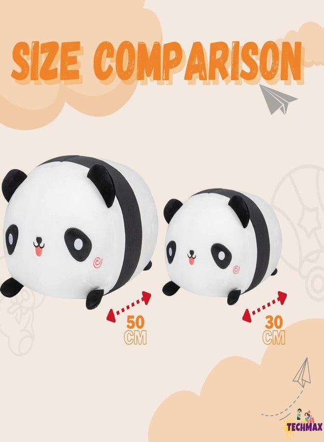 TechMax Solution Panda Stuffed Animals Cute Plush Body Pillow Soft Plushies Squishy Sleeping Pillow, Kawaii Plush Toys Gift for Girls Boys - Image 2