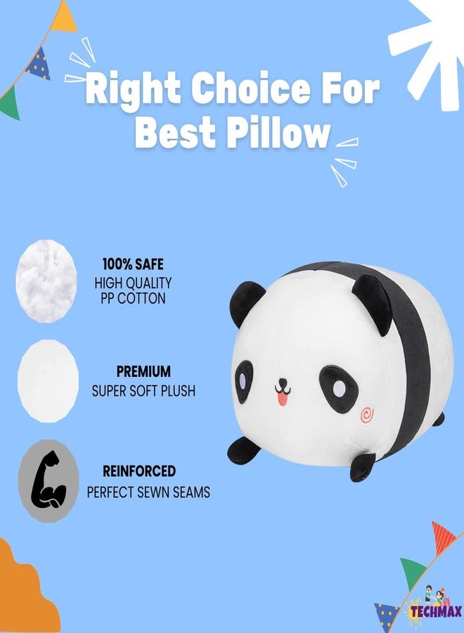 TechMax Solution Panda Stuffed Animals Cute Plush Body Pillow Soft Plushies Squishy Sleeping Pillow, Kawaii Plush Toys Gift for Girls Boys - Image 3