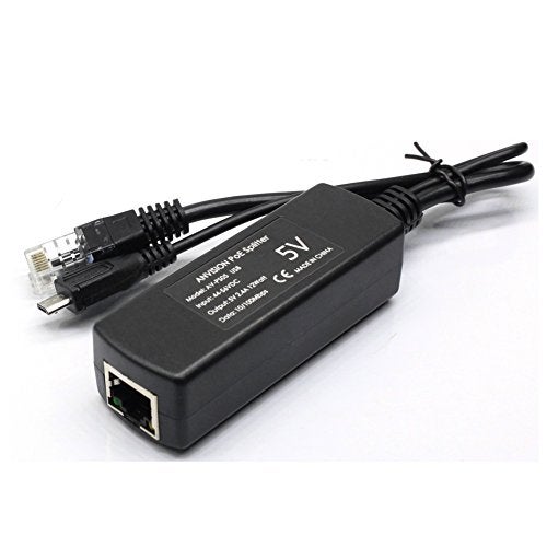 ANVISION 4-Pack Active 5V 2.4A PoE Splitter Adapter IEEE 802.3af Compliant Micro USB 48V to 5V/2.4A, for Tablets, Dropcam or Raspberry Pi, IPC, IP Camera and More - Image 3