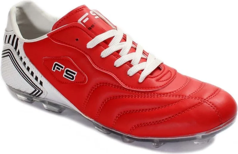 Fast Step Red White Men's Cleat Shoes 618xa1200k