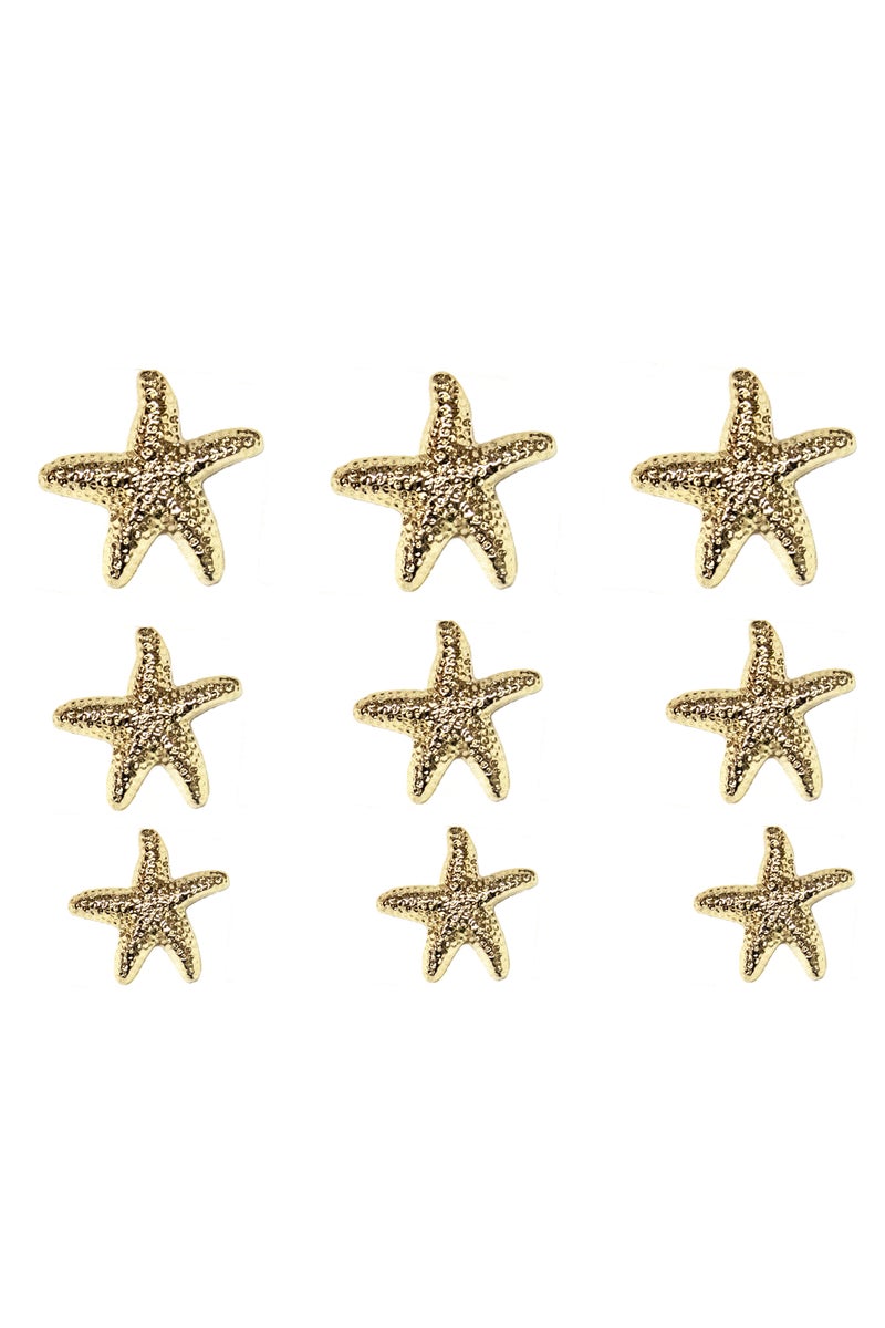 26 Pcs Permium Metal Buttons Set –Gold Decorative Buttons Set – Pcs for Sewing, DIY Craft, Clothing,Abayas, Bags, Accessories 6 Pcs (30mm), 8 Pcs (20mm), 12 (15mm) - Image 1