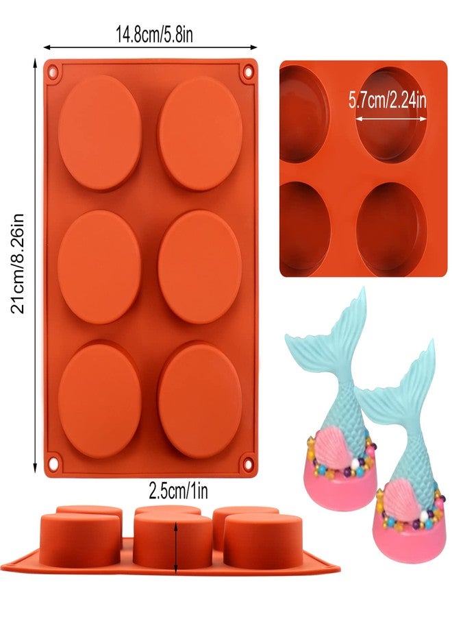 Palksky (3 Pcs) Round Cylinder Candy Mold/Chocolate Cover Cookie Mold for Sandwich Cookies Muffin Cupcake Brownie Cake Pudding Jello(Random Color) - Image 3