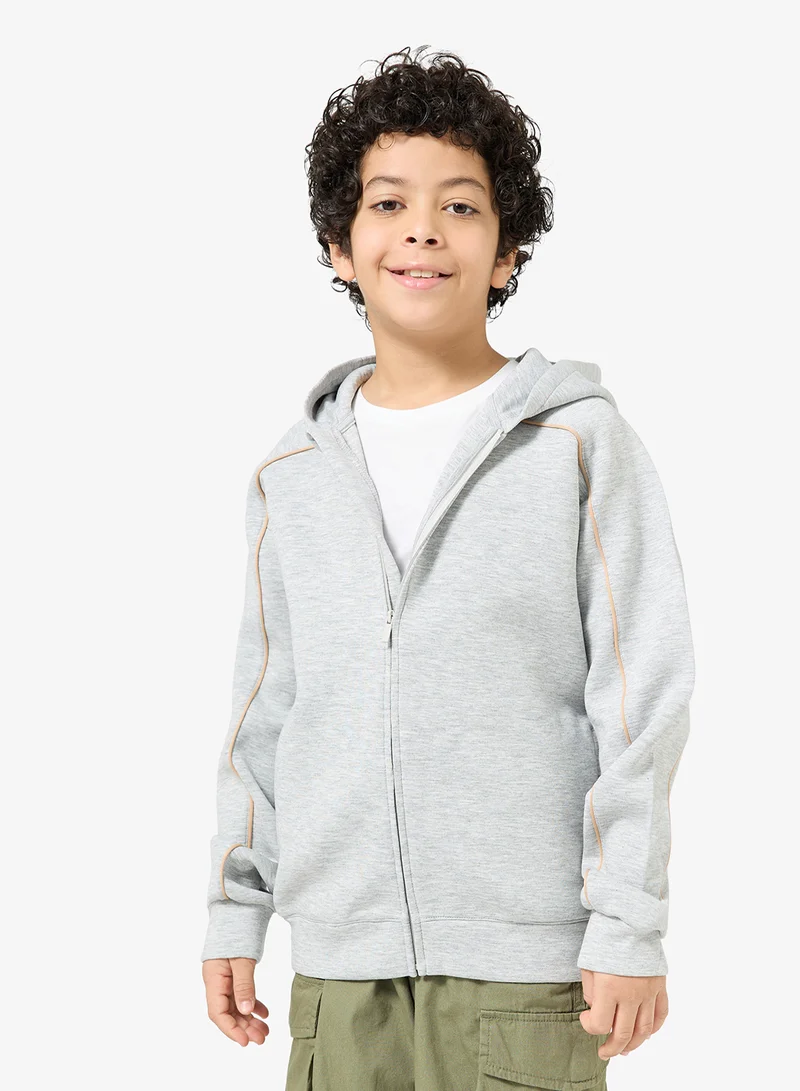 H&M Scuba zip-through hoodie