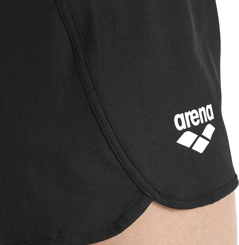 arena Team Solid Women's Black Casual Style Shorts 004896500