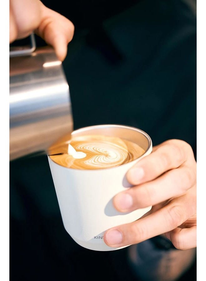 Kinto 20445 To-Go Tumbler, 12.2 fl oz (360 ml), With Plug, Silver - Image 3