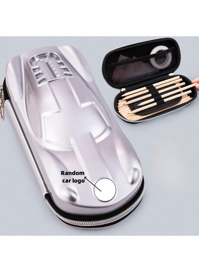 Cool Supercar Pencil Case – Large Capacity Multifunctional Stationery Bag for Primary School Boys, Creative Gift Boys' Exclusive Pen Box - Image 1