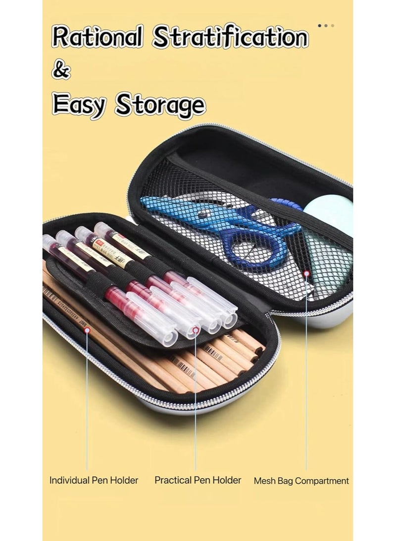 Cool Supercar Pencil Case – Large Capacity Multifunctional Stationery Bag for Primary School Boys, Creative Gift Boys' Exclusive Pen Box - Image 3