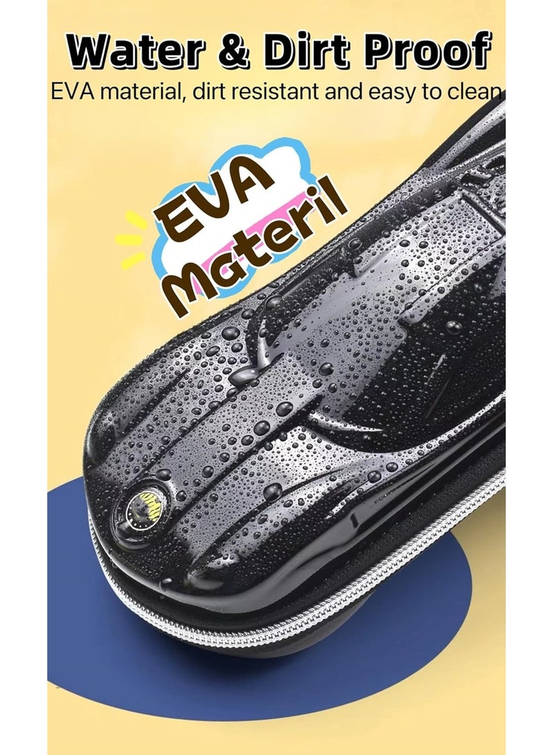 Cool Supercar Pencil Case – Large Capacity Multifunctional Stationery Bag for Primary School Boys, Creative Gift Boys' Exclusive Pen Box - Image 5