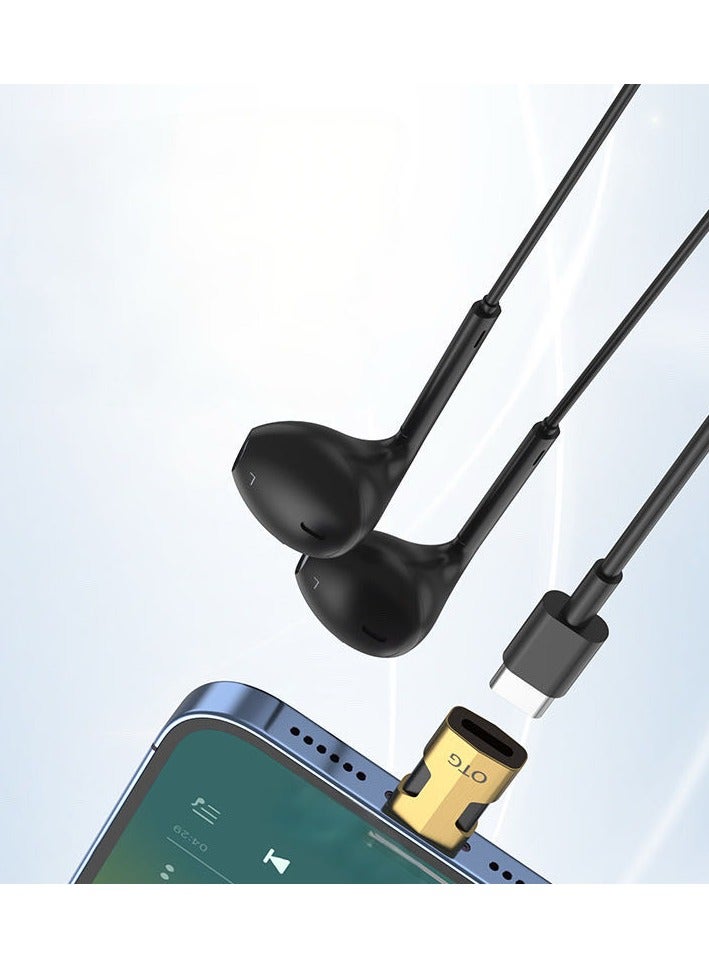 2 pices Type C to USB Adapter, USB Type C Female to Lightning Male Adapter - Image 4