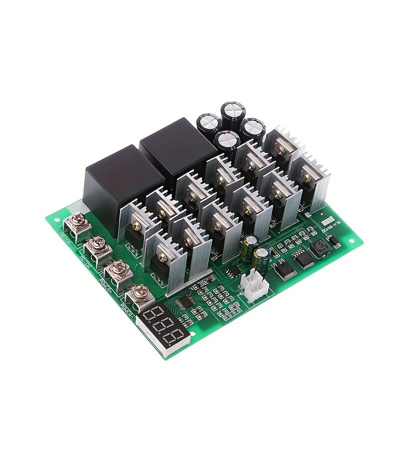 1pc 100A DC Motor Speed Regulator PWM 12V 36V Forward Reverse Digital Display - Image 3