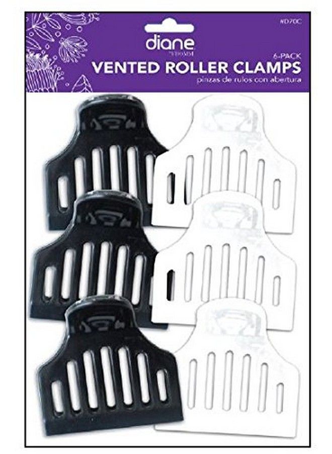 Diane D70C Vented Roller Clamps Black And White - Image 1