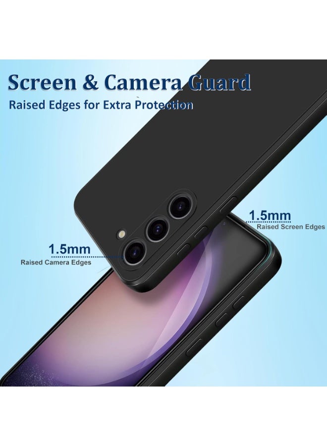 MUDISO Samsung Galaxy S23 Plus Case Cover Soft Gel Rubber Anti-Scratch Phone Case with Microfiber Lining Cover Compatible with Samsung Galaxy S23 Plus 5G - Image 3