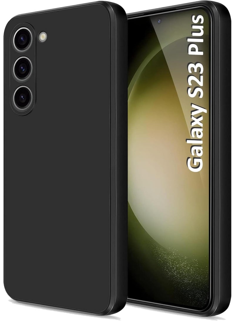 MUDISO Samsung Galaxy S23 Plus Case Cover Soft Gel Rubber Anti-Scratch Phone Case with Microfiber Lining Cover Compatible with Samsung Galaxy S23 Plus 5G - Image 1