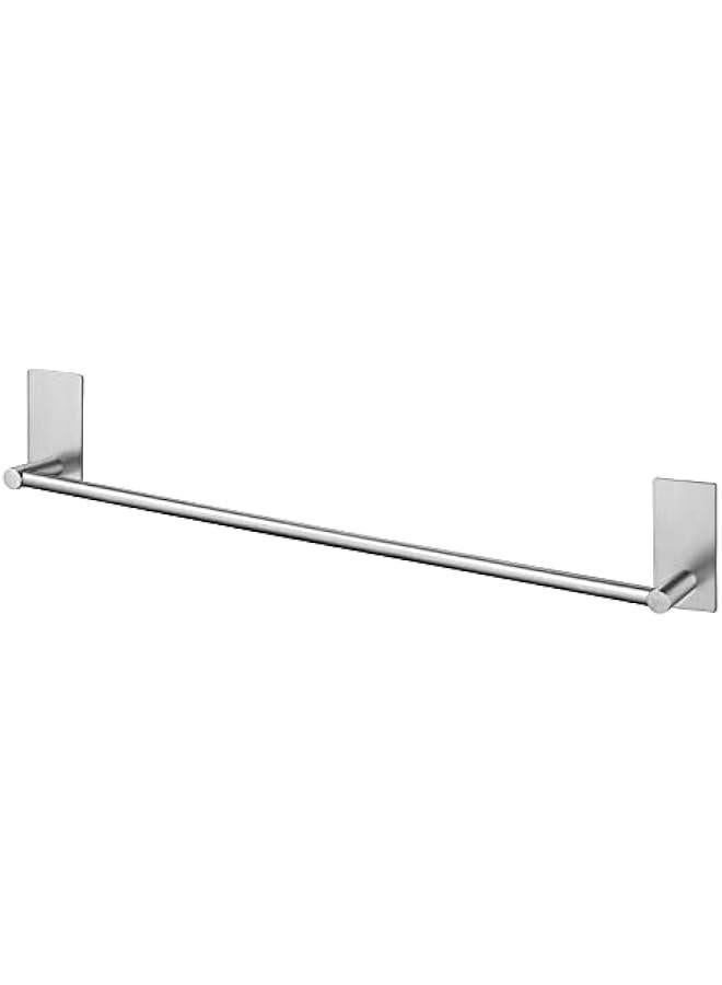 Bathroom Towel Holder 42CM Self Adhesive Towel Bar SUS 304 Stainless Steel Rustproof Brushed Finish,Strong load-bearing, Toilet Bathroom Bath Towel Cleaning Tools Holder - Image 1