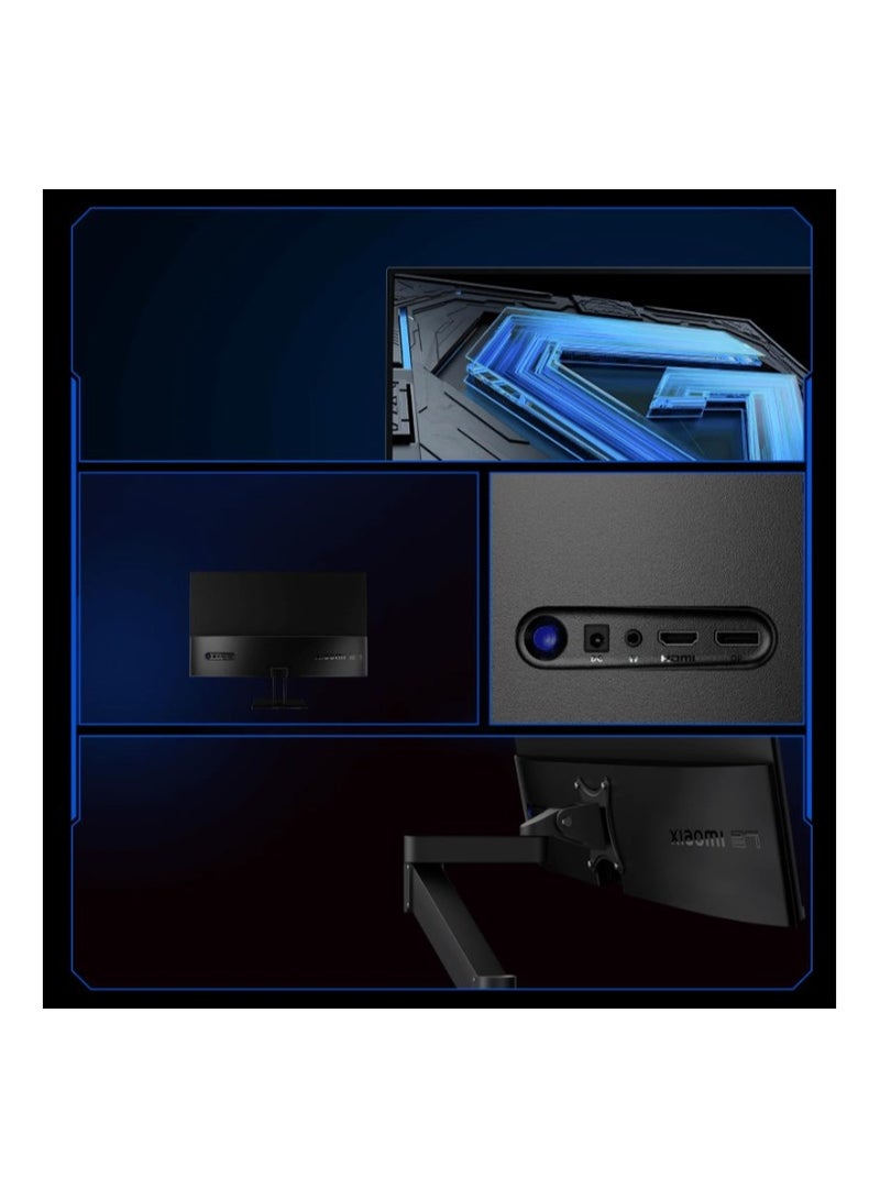 Xiaomi 27 Inch G27i Gaming Monitor Fast IPS Narrow bezel, 1ms GTG 165hz, FreeSync, 99% sRGB color, 178 viewing angle, Blue light filter (eye protection), Tilt (Forward/Backward), DP port ×1, HDMI 2.0 port ×1, Audio port ×1, DC IN cable port ×1 Black - Image 3