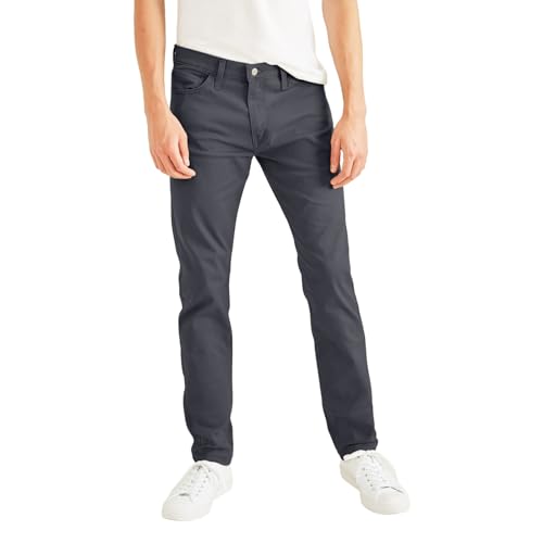 Dockers Men's Jean Cut Slim Fit with All Seasons Tech, Steelhead, 36W x 29L - Image 4