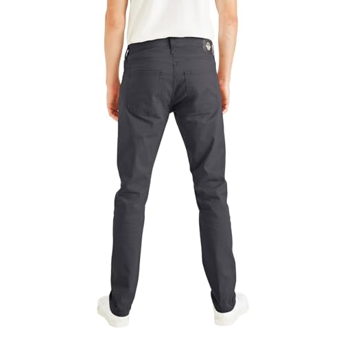 Dockers Men's Jean Cut Slim Fit with All Seasons Tech, Steelhead, 36W x 29L - Image 3