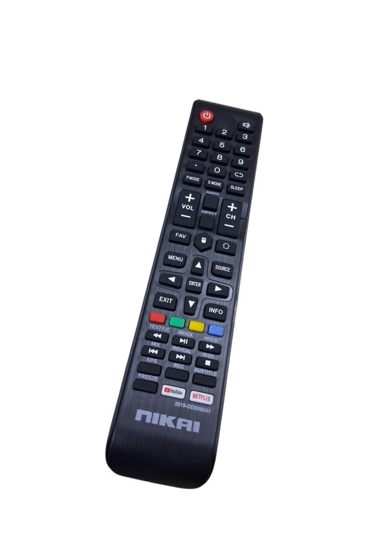 replacement remote for Nikai LED TVs - Image 1