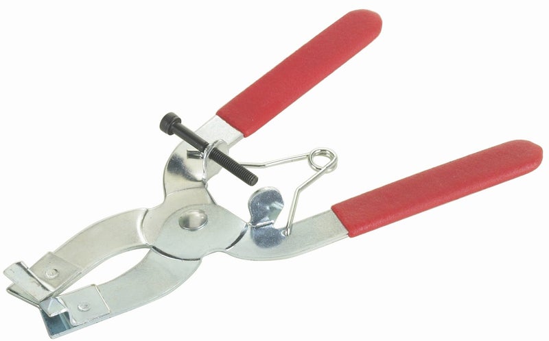 OTC 4839 Adjustable Piston Ring Expander Pliers, Red, Silver