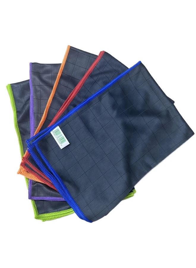 قطعة قماش من ألياف الكربون للتنظيف 15.75 × 19.69 بوصة - منشفة عديمة الآثار لزجاج النوافذ والمطابخ - Image 3