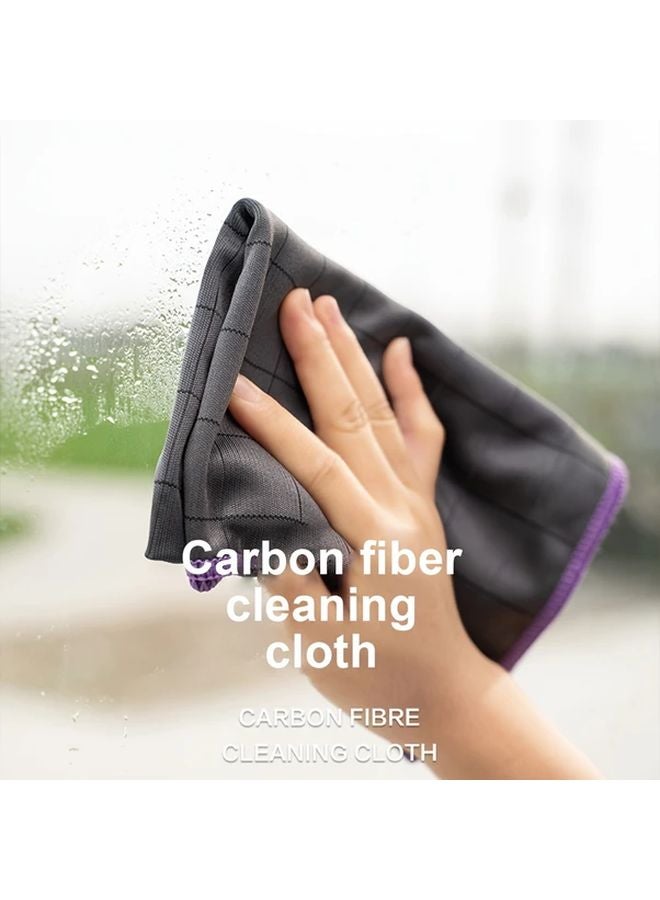 قطعة قماش من ألياف الكربون للتنظيف 15.75 × 19.69 بوصة - منشفة عديمة الآثار لزجاج النوافذ والمطابخ - Image 5