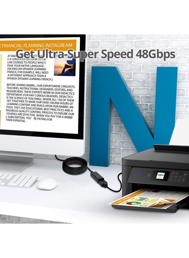 Siig Usb 3.0 Active Repeater Cable 20-Meters (Ju-Cb0811-S1) Black - Image 5