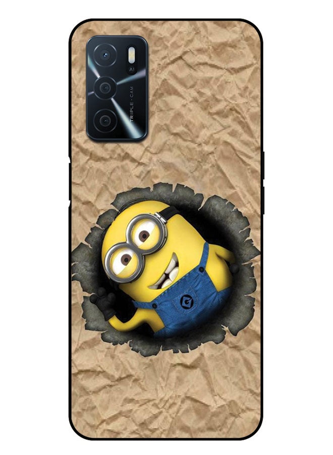 EYE CATCH Printed Protective Case Cover For Oppo A16 -  Hispter Cat - Image 1