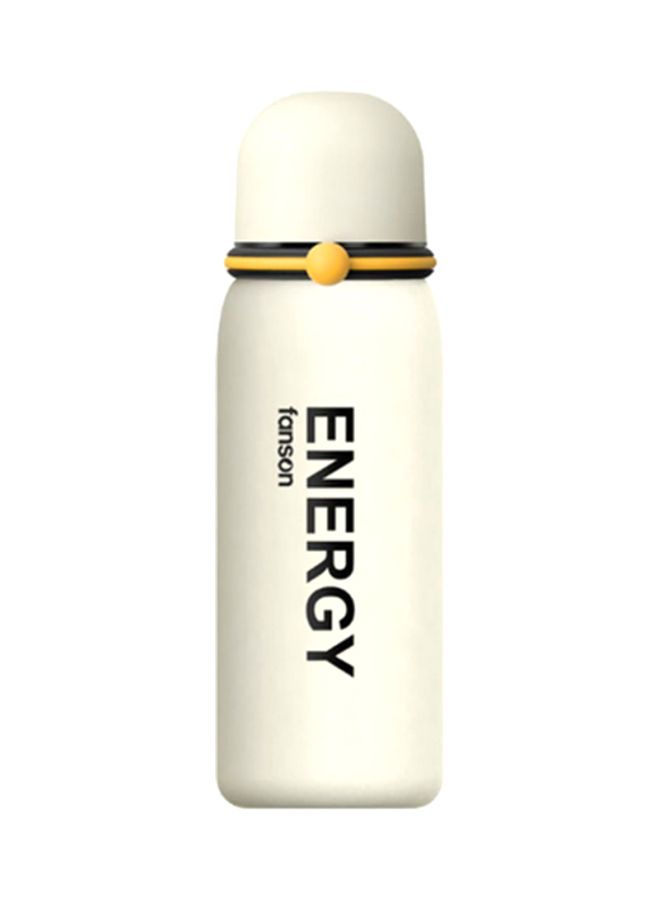 NIBEMINENT Heat Preservation Water Bottle White/Black - Image 1