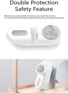 MIJIA Xiaomi Mijia Portable Lint Remover Handheld Highly Efficient 5-blade Cyclone Fabric Shaver Cutter Head 90min Endurance and 0.35mm Knife USB Rechargeable  - Image 4