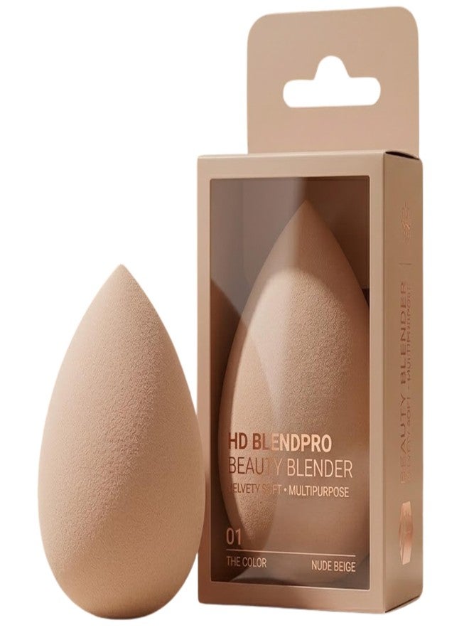 Beauty Blender Makeup Sponge for Flawless Makeup Application | Soft Latex Free Blending Sponge for Foundation, Concealer & Cream Makeup | Reusable | Random Color Shipped As Per Availibility (Multicolor) - Image 1