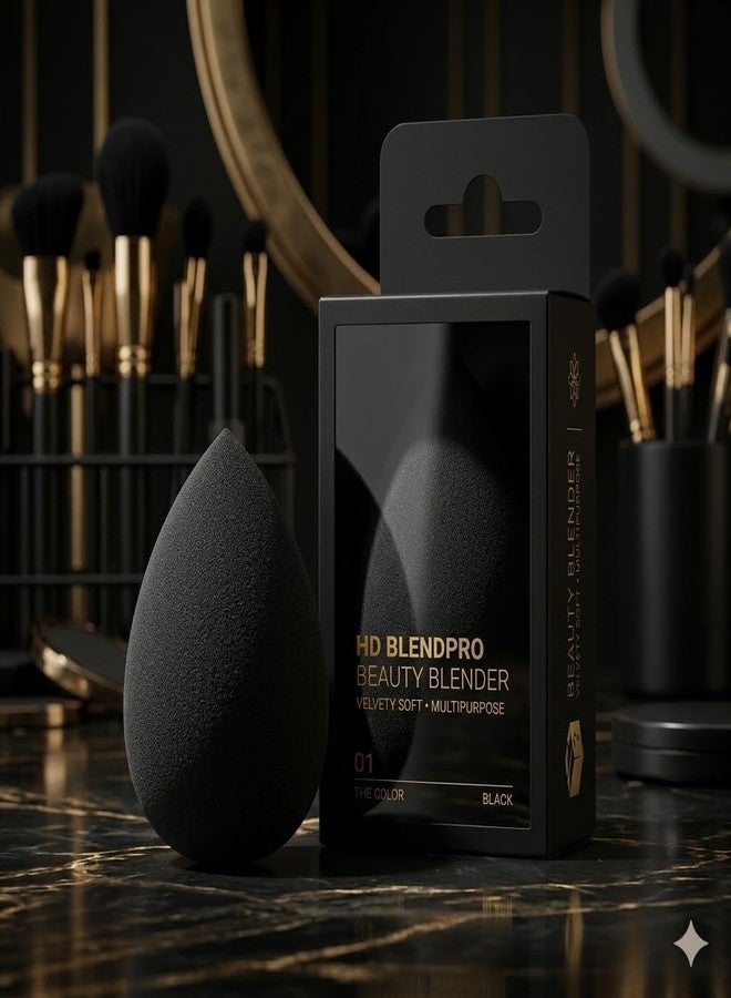 Beauty Blender Makeup Sponge for Flawless Makeup Application | Soft Latex Free Blending Sponge for Foundation, Concealer & Cream Makeup | Reusable | Random Color Shipped As Per Availibility (Multicolor) - Image 3