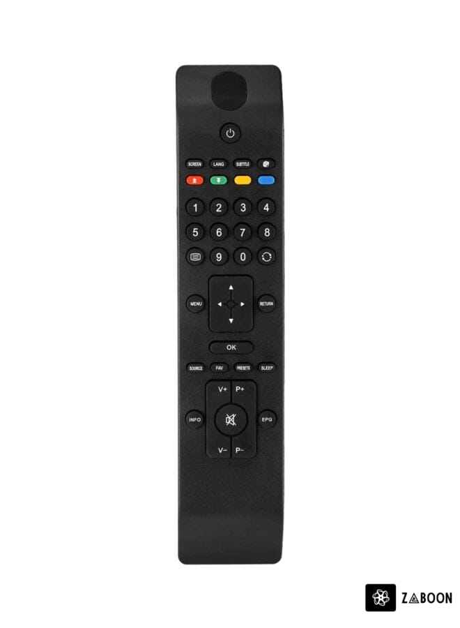 Zaboon Remote Control For RC3902 TV Black