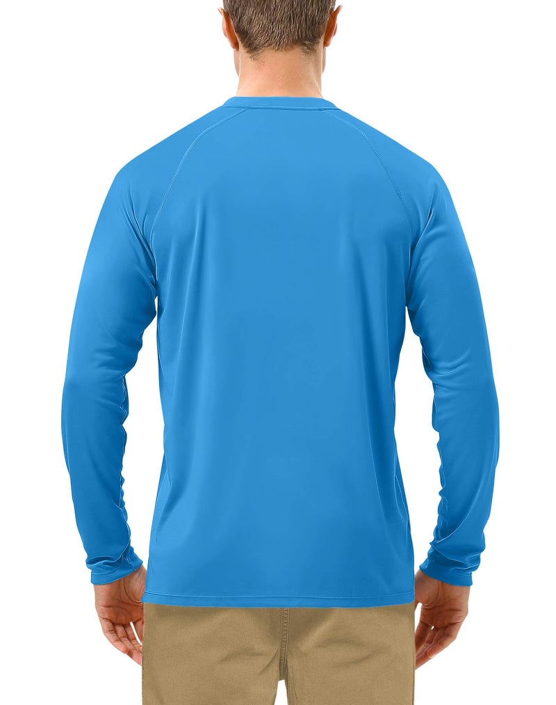 Roadbox Mens UPF 50+ UV Sun Protection Shirts Outdoor Long Sleeve SPF Diving Rash Guard for Fishing Hiking Swimming - Image 2