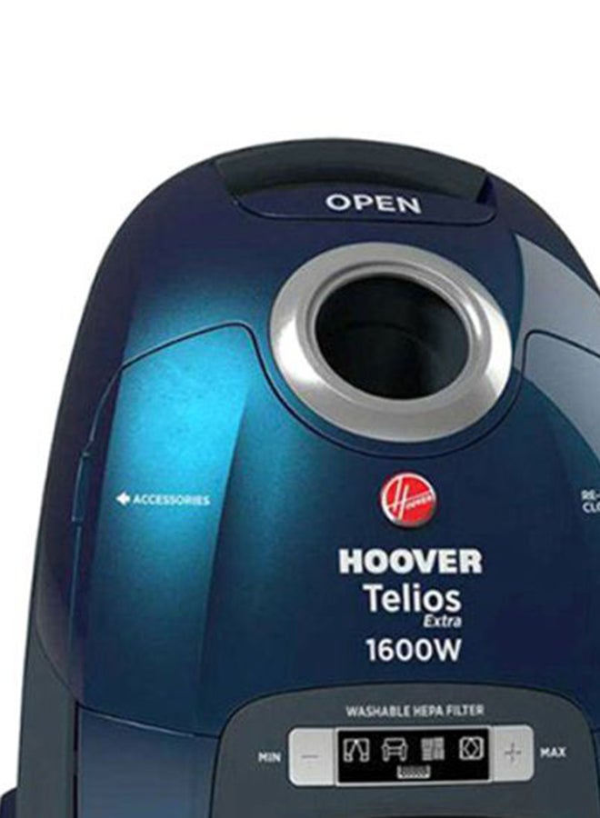 هوفر مكنسة كهربائية 1 فلتر هيبا 3.5 L 1600 W TX1600020 أزرق/فضي/أسود - Image 4