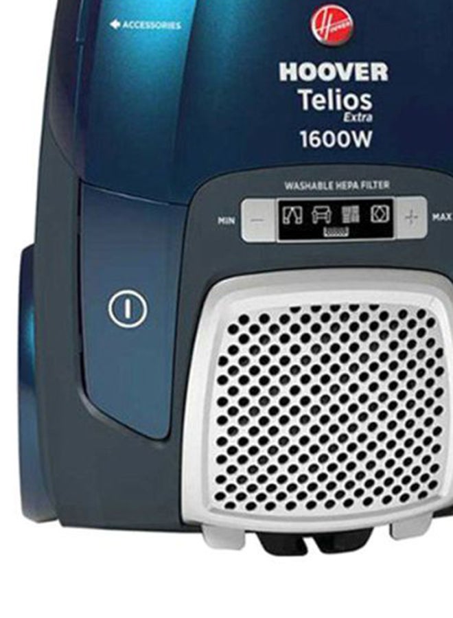 هوفر مكنسة كهربائية 1 فلتر هيبا 3.5 L 1600 W TX1600020 أزرق/فضي/أسود - Image 3